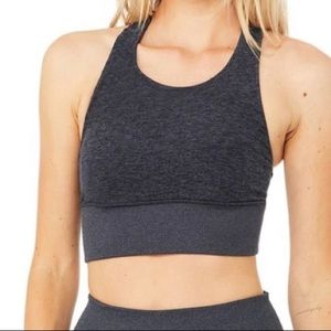 Alo Yoga NWT High Neck Racerback Serenity Bra